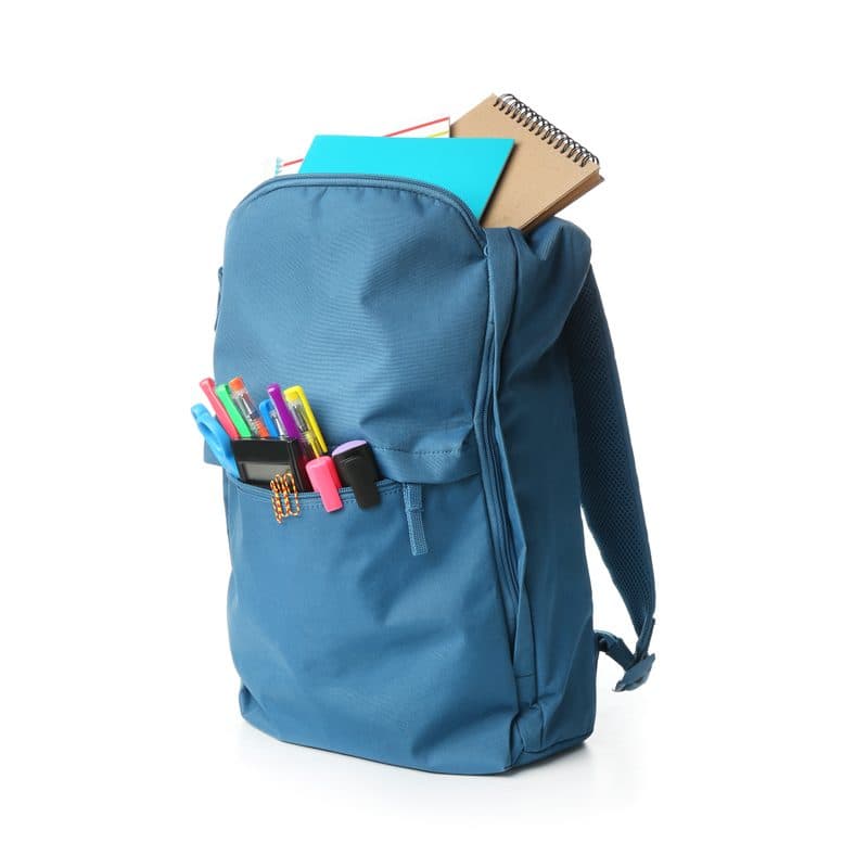 Mochila escolar com rodinhas